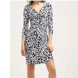 Ralph Lauren Floral Knee-Length Dress | Elegant & Feminine (Size 4)